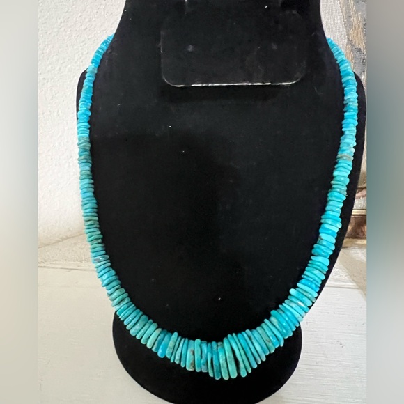 Navajo Native American Graduate Turquoises Stirling silver...